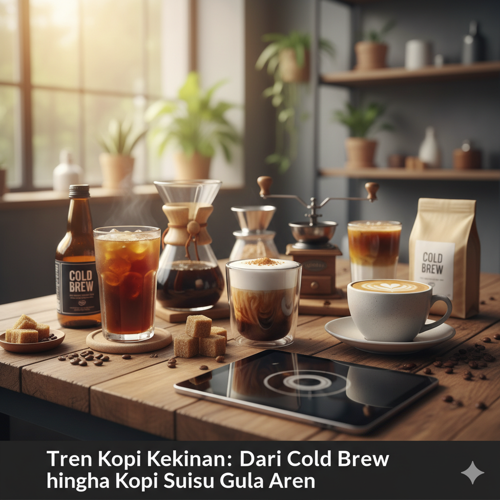 Tren Kopi Kekinian: Dari Cold Brew hingga Kopi Susu Gula Aren